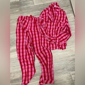 Victoria’s Secret flannel pajamas